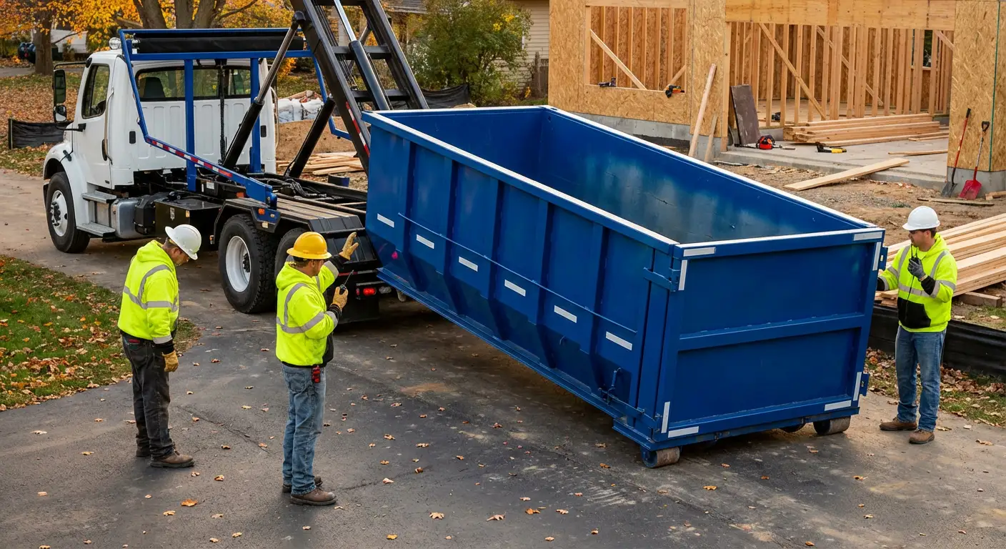 Construction dumpster delivery and waste management in Kissimmee, FL