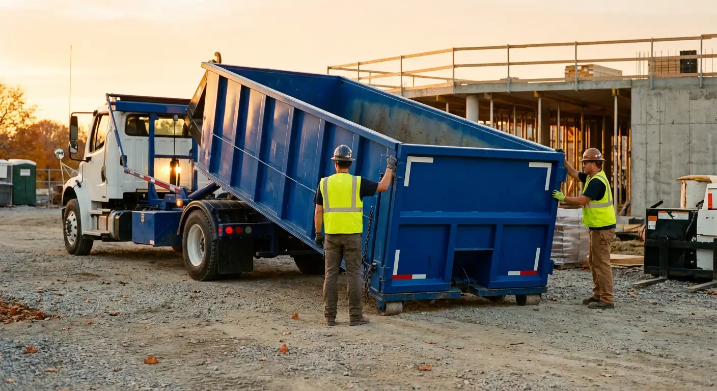 Commercial dumpster rental delivery in Kissimmee, FL