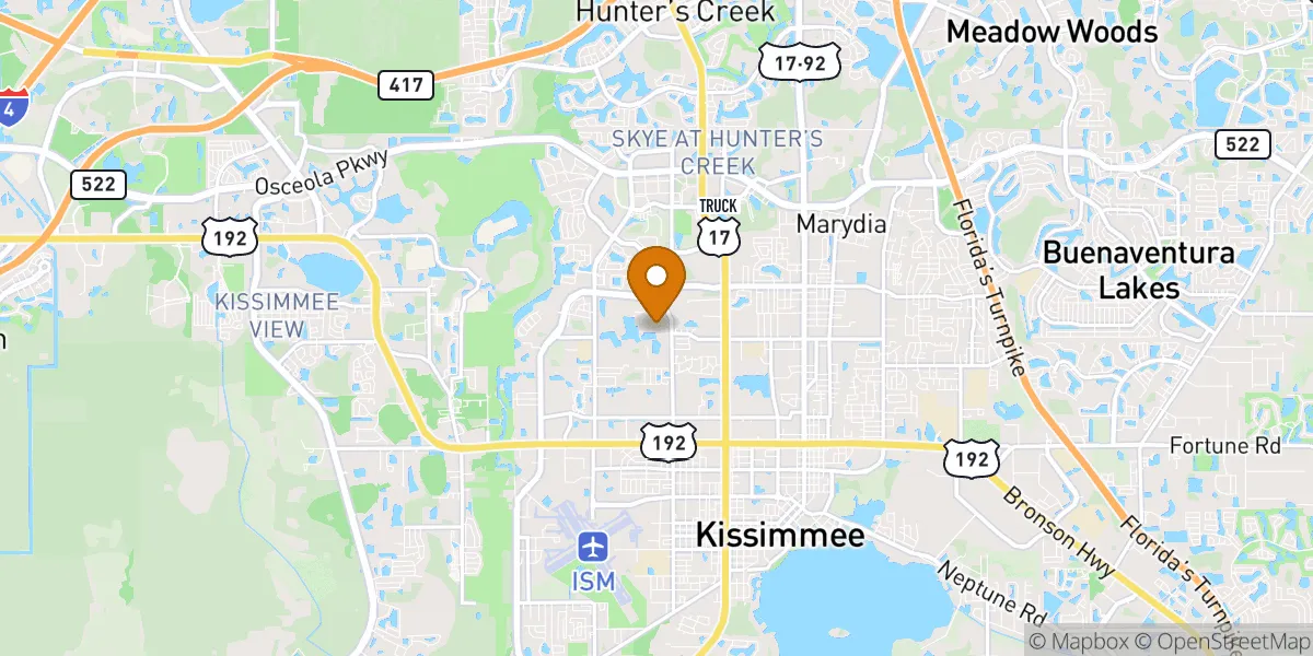  neighborhood map in Kissimmee, FL