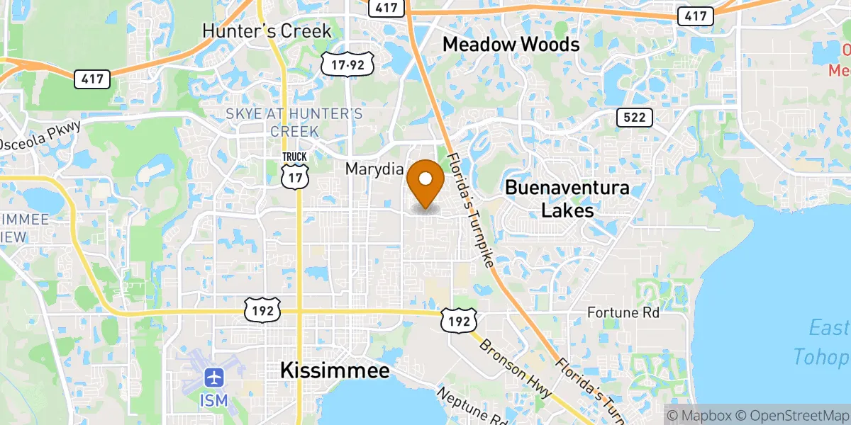 Kissimmee neighborhood map in Kissimmee, FL