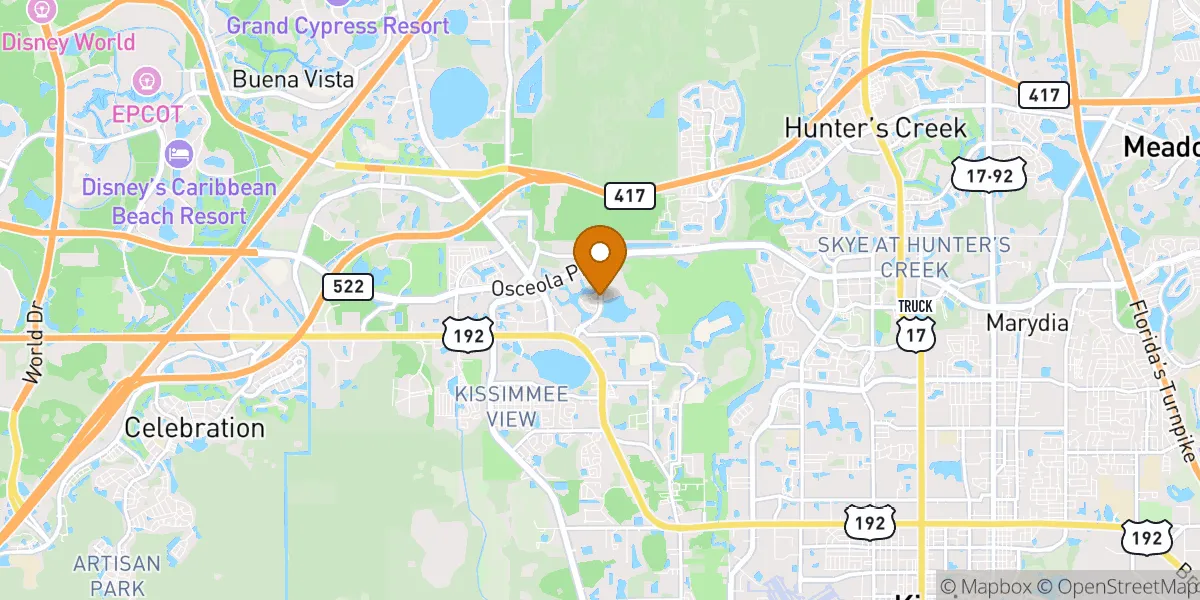  neighborhood map in Kissimmee, FL